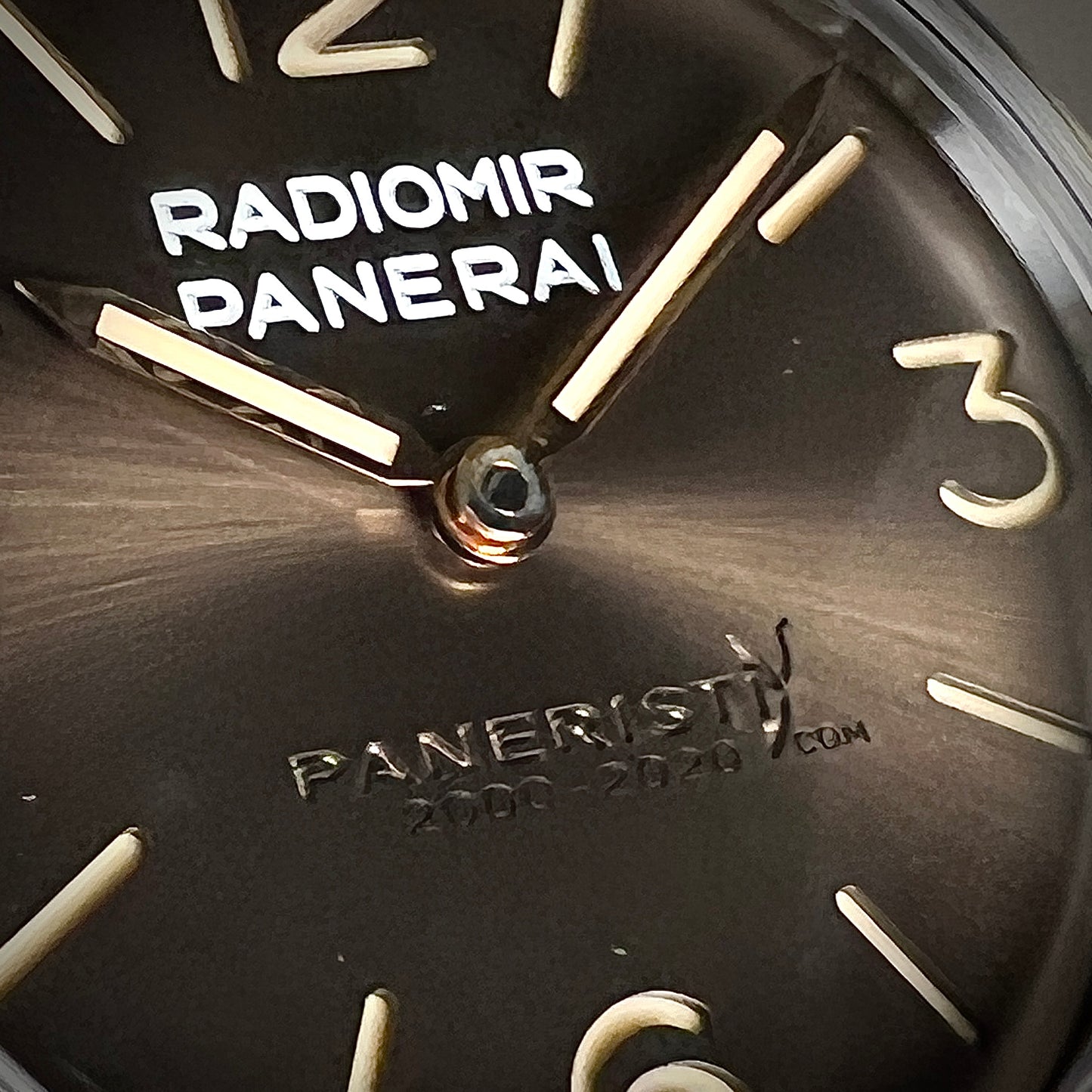 Panerai Radiomir Venti- Paneristi.com 20th Anniversario PAM02020- Limited 1020 pieces