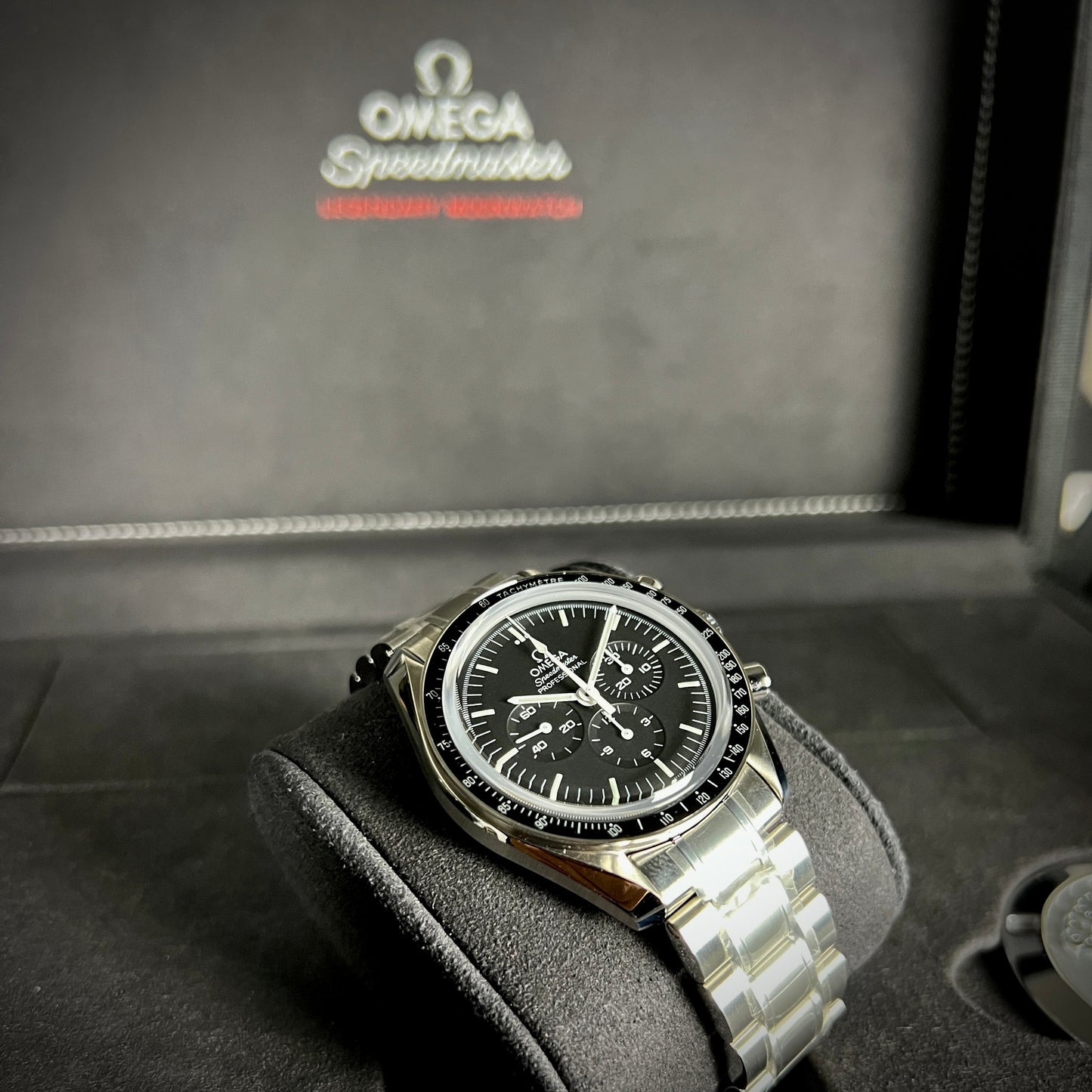 Omega Speedmaster Moonwatch Professional Chronograph (Sapphire Sandwich) 311.30.42.30.01.006- Discontinued by Omega