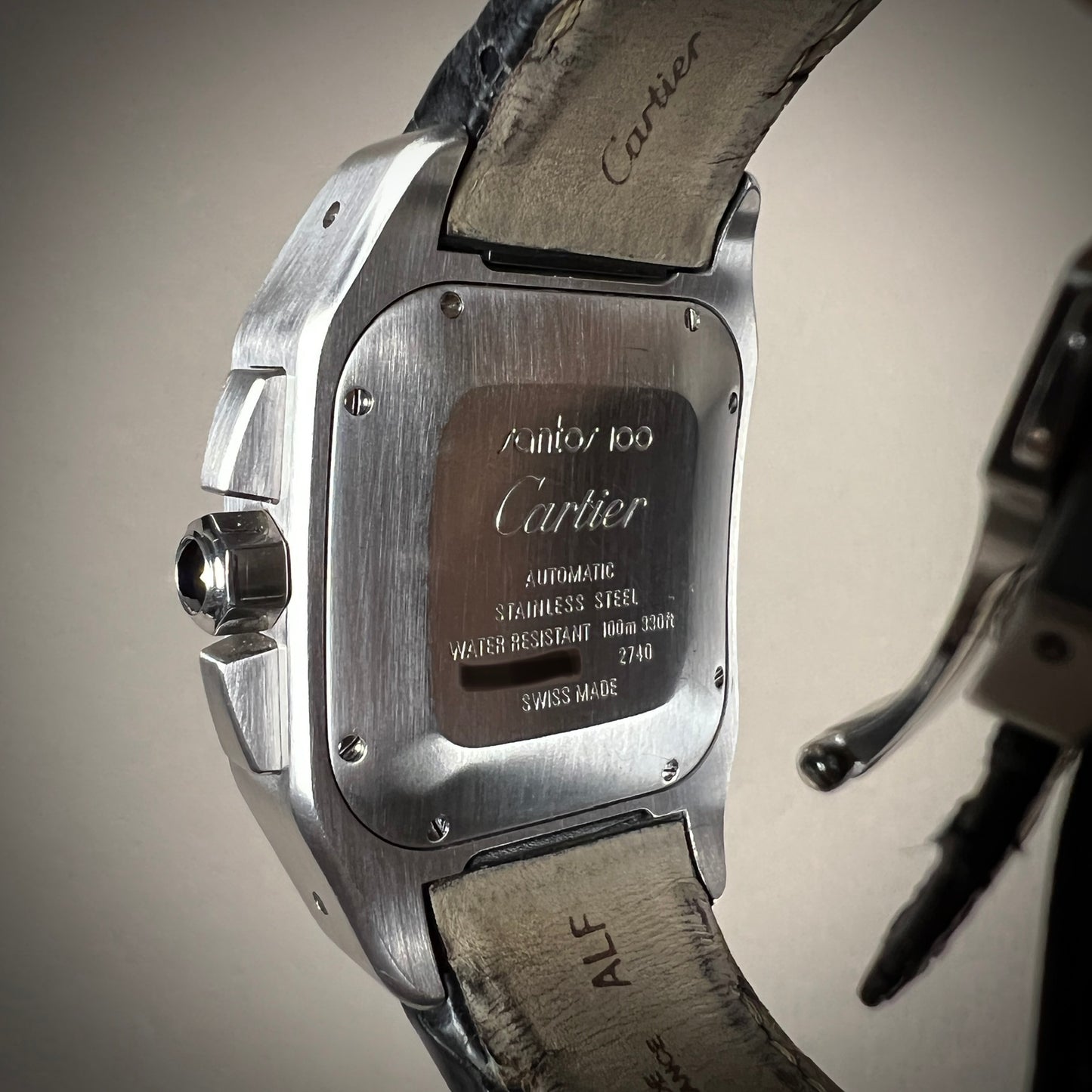 Cartier Santos 100 XL Chronograph 2740 / W20090X8