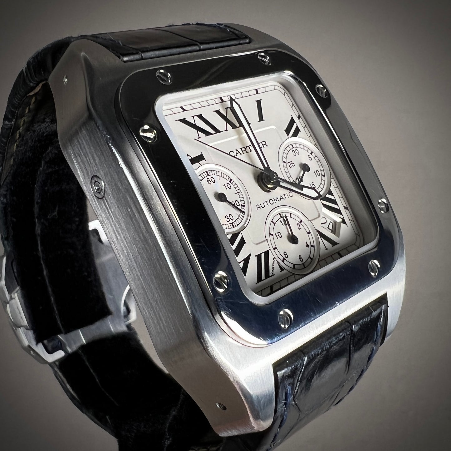 Cartier Santos 100 XL Chronograph 2740 / W20090X8