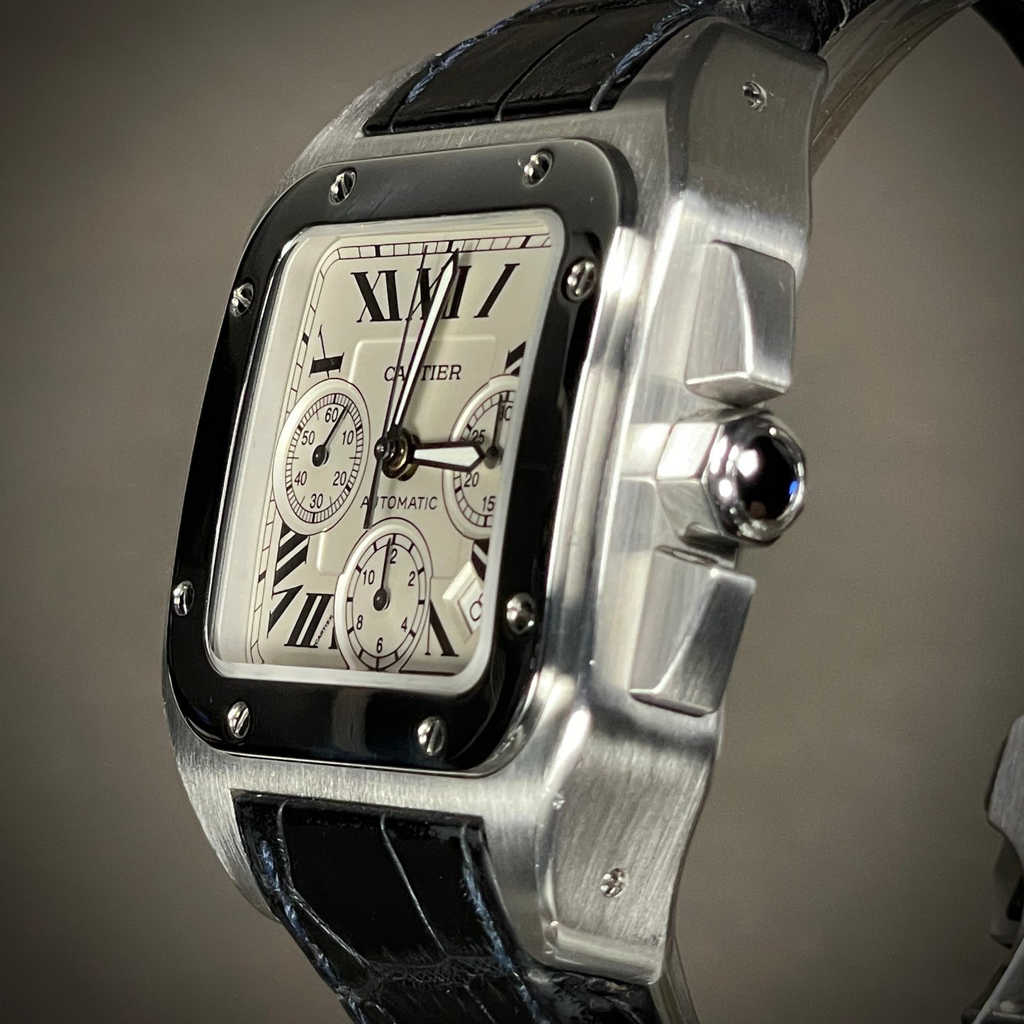 Cartier Santos 100 XL Chronograph 2740 / W20090X8